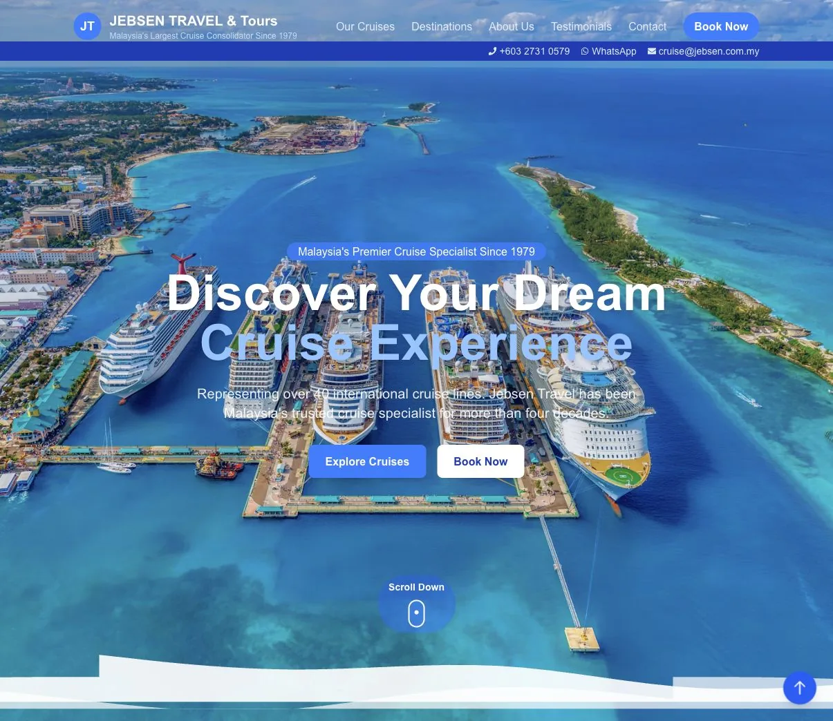 Project 11 Travel homepage
