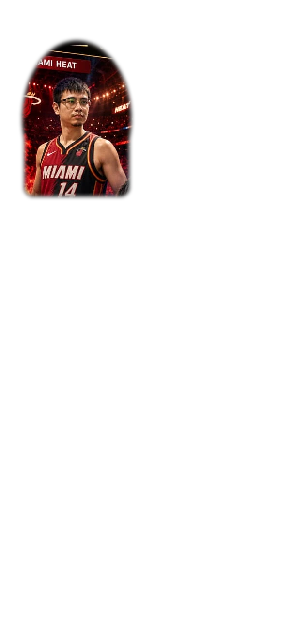 Hunter Ho Miami Heat vision proof moment